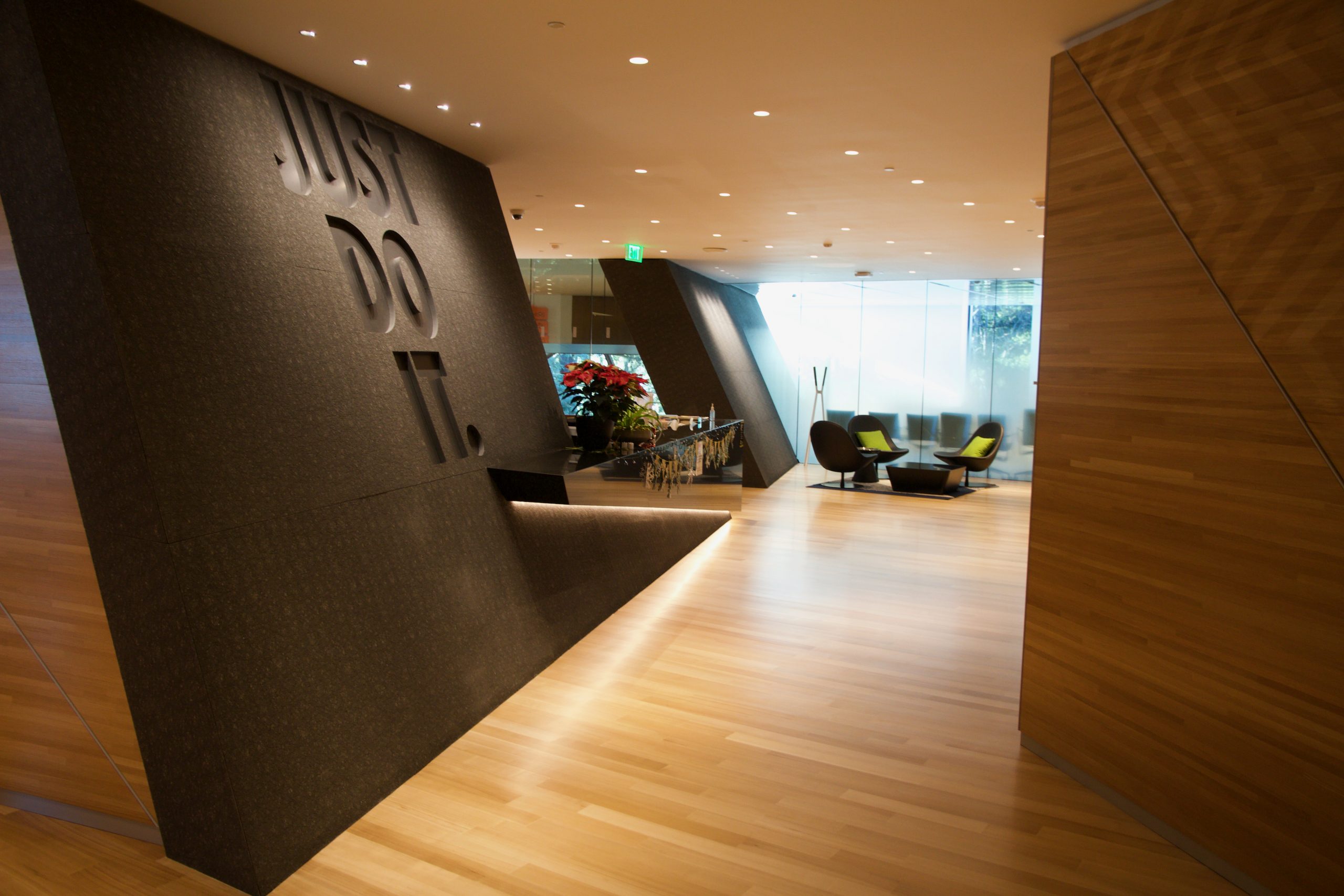 Nike World Headquarters executive floor work by COURTSPORTS